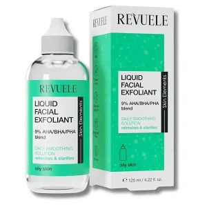 REVUELE – EXFOLIANT LIQUIDE VISAGE 9% POUR PEAUX GRASSES 125 ML