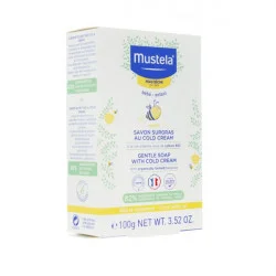 MUSTELA SAVON AU COLD CREAM NUTRI PROTECTEUR 100G