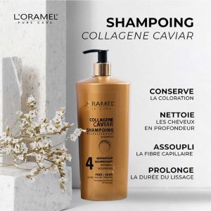 L&rsquo;ORAMEL Shampoing Collagène Caviar 700ML