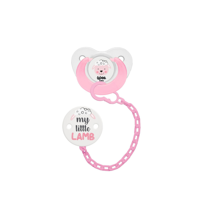 WEE BABY SUCETTE +CHAINE 0-6 MOIS – Image 2