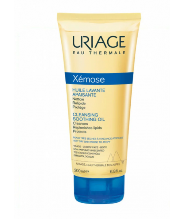 URIAGE XEMOSE HUILE LAVANTE APAISANTE PEAUX TRES SECHES A TENDANCE ATOPIQUE 200ML