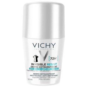 VICHY DEODORANT RESIST DETRANSPIRANT 72H INVISIBLE HOMME 50ML