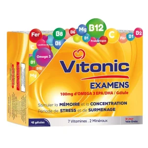 VITAL VITONIC EXAMENS 45 GELULES