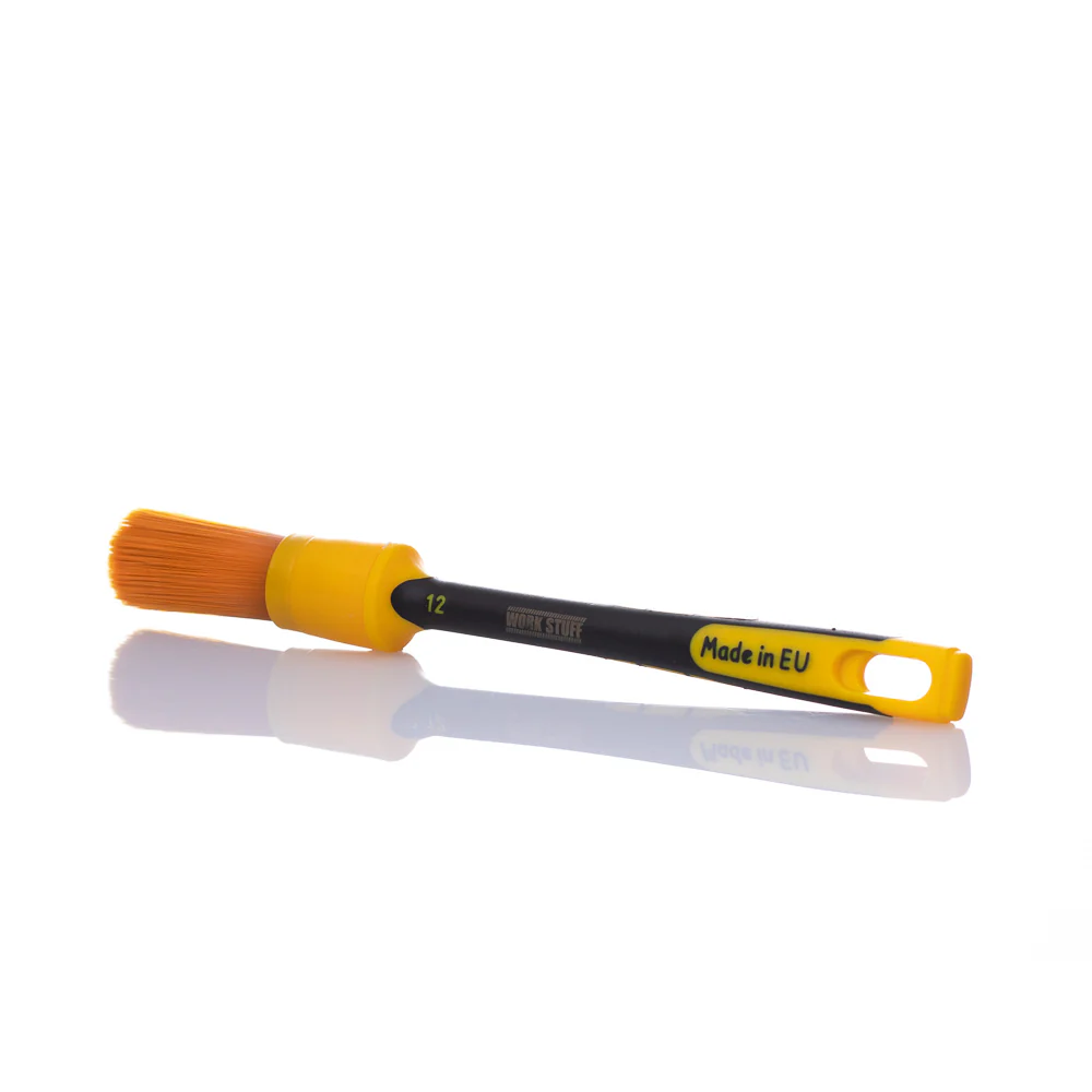 WORKSTUFF - Rubber Albino Orange Detailing Brush (Pinceau de détail) – Image 4