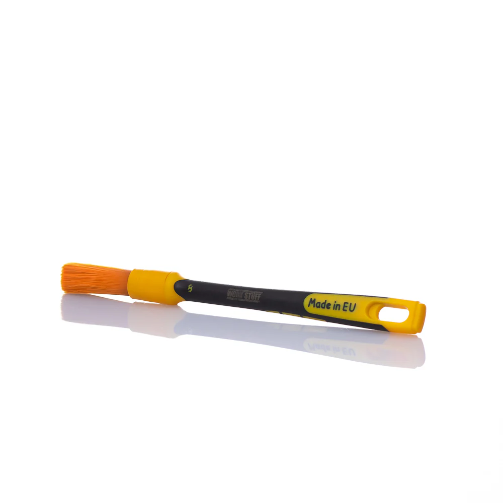 WORKSTUFF - Rubber Albino Orange Detailing Brush (Pinceau de détail) – Image 3