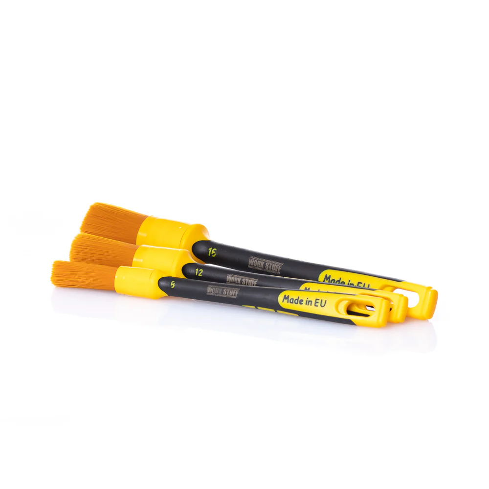 WORKSTUFF - Rubber Albino Orange Detailing Brush (Pinceau de détail) – Image 2
